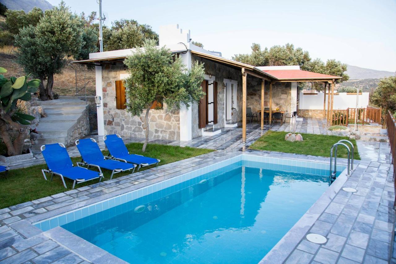 Villa Aloni In Triopetra Bagian luar foto