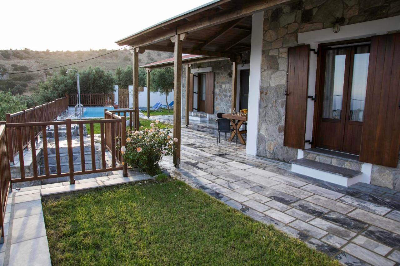 Villa Aloni In Triopetra Bagian luar foto