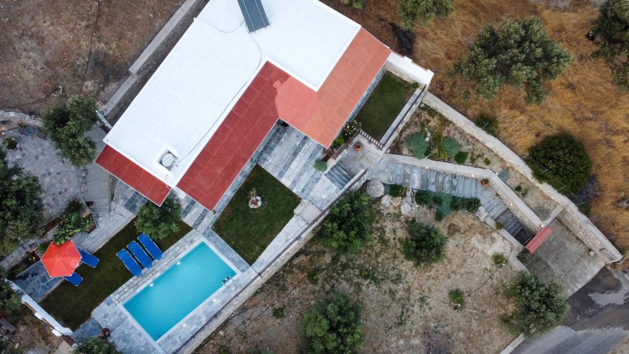Villa Aloni In Triopetra Bagian luar foto